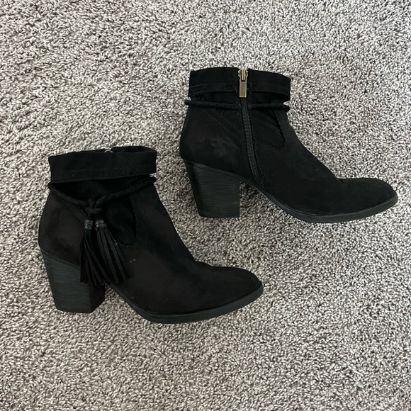 Black Ankle Booties - Picture 5 of 7